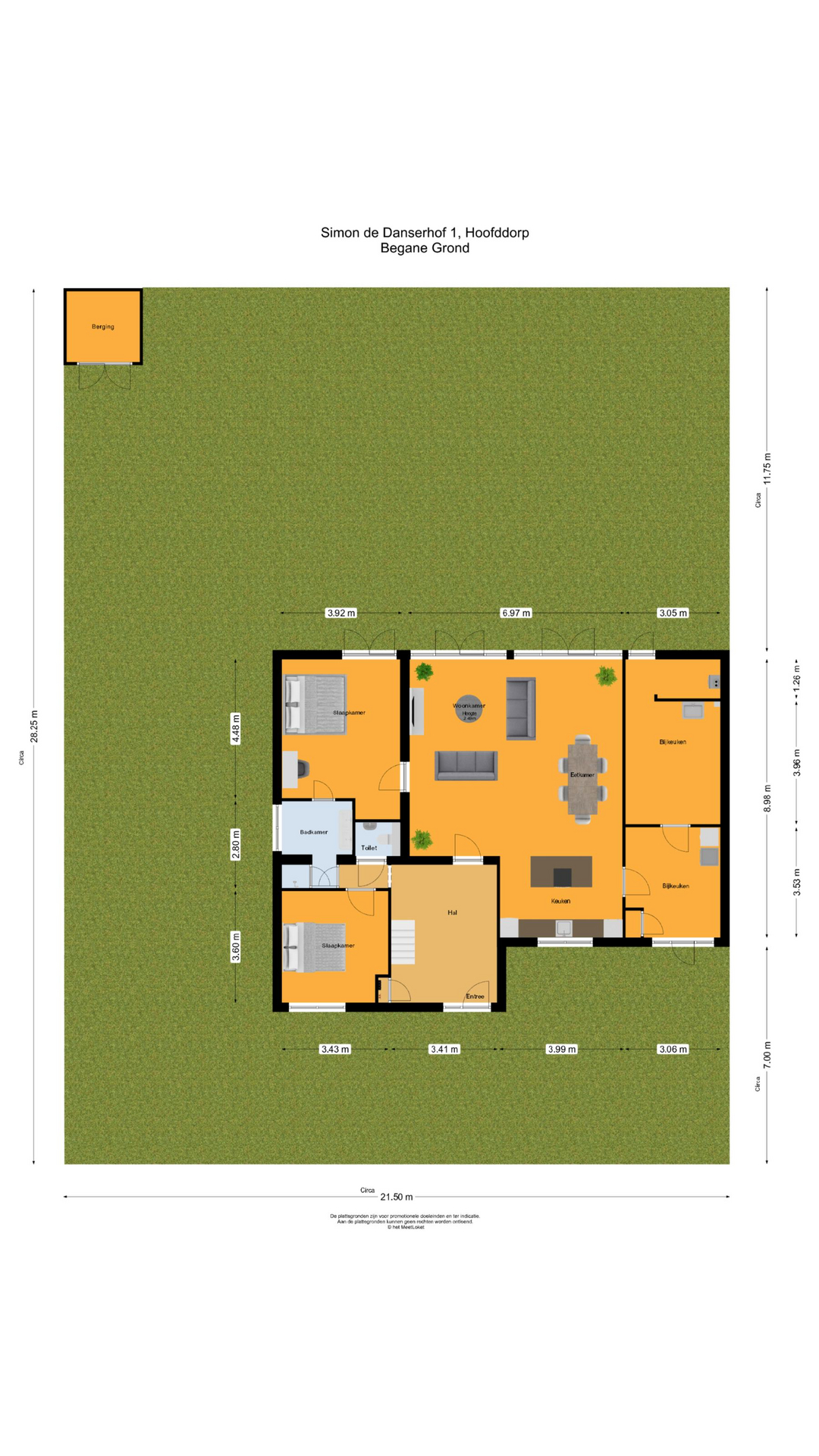 Simon de Danserhof 1 , 2132 TK Hoofddorp map